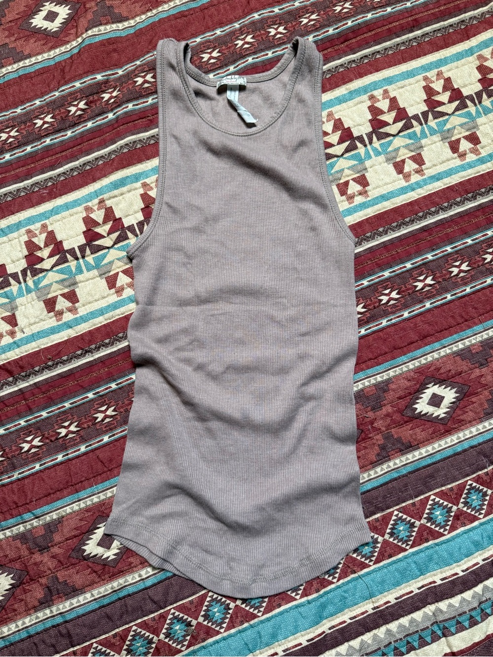 Free People Ribbed Tank Top XS